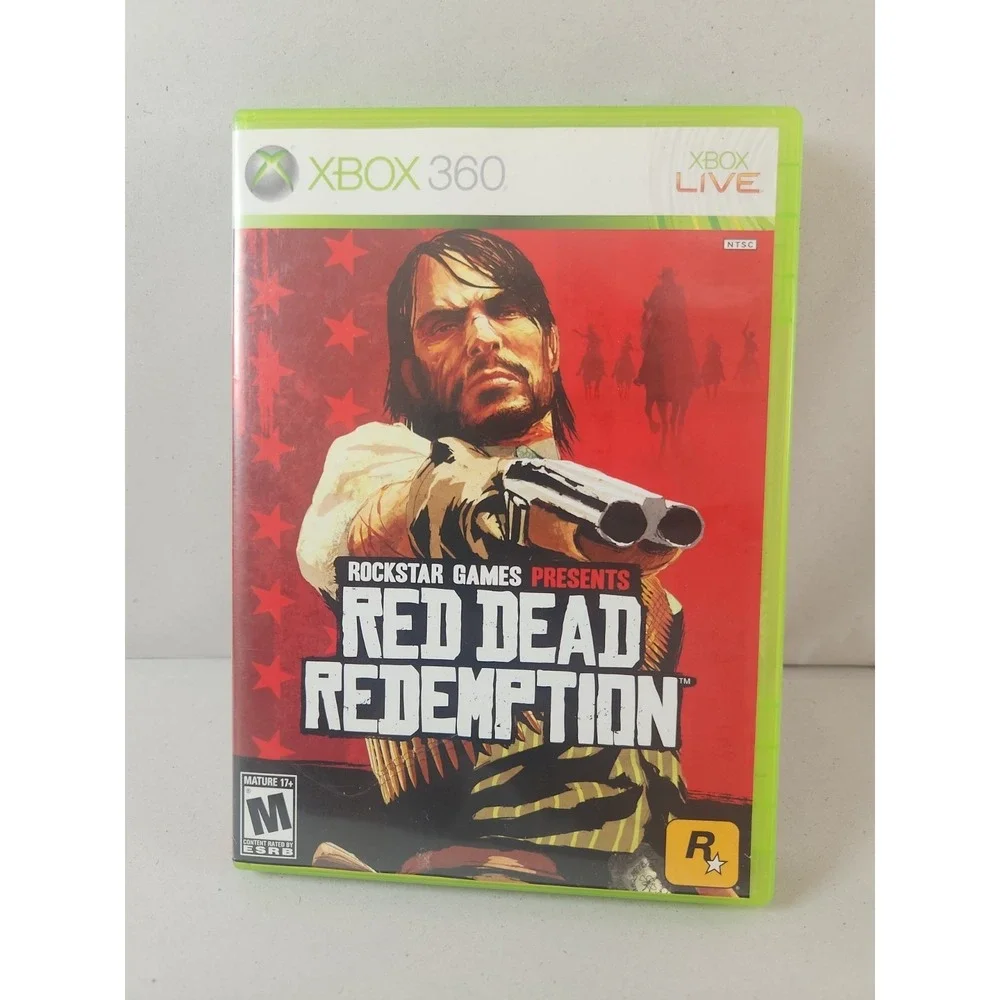 Red Dead Redemption (Microsoft Xbox 360) Complete CIB W/ Map Tested Very Good‎